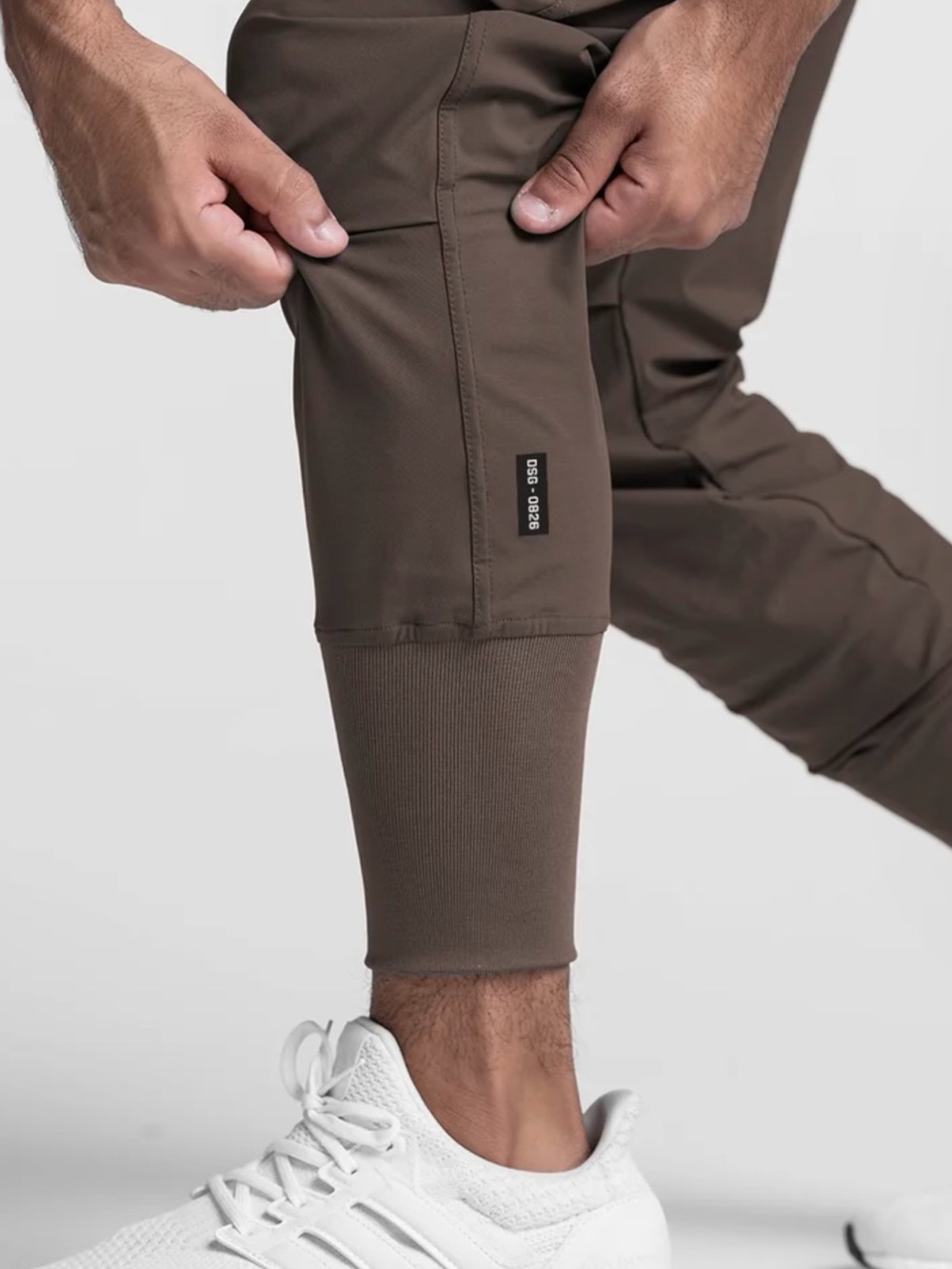ASRV Men's Charcoal Gray TetraLite Performance Joggers